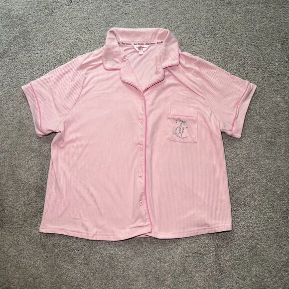 Juicy Couture Tops - Juicy Couture Sleepwear Women's Size XL Pajama Top Juicy Pink